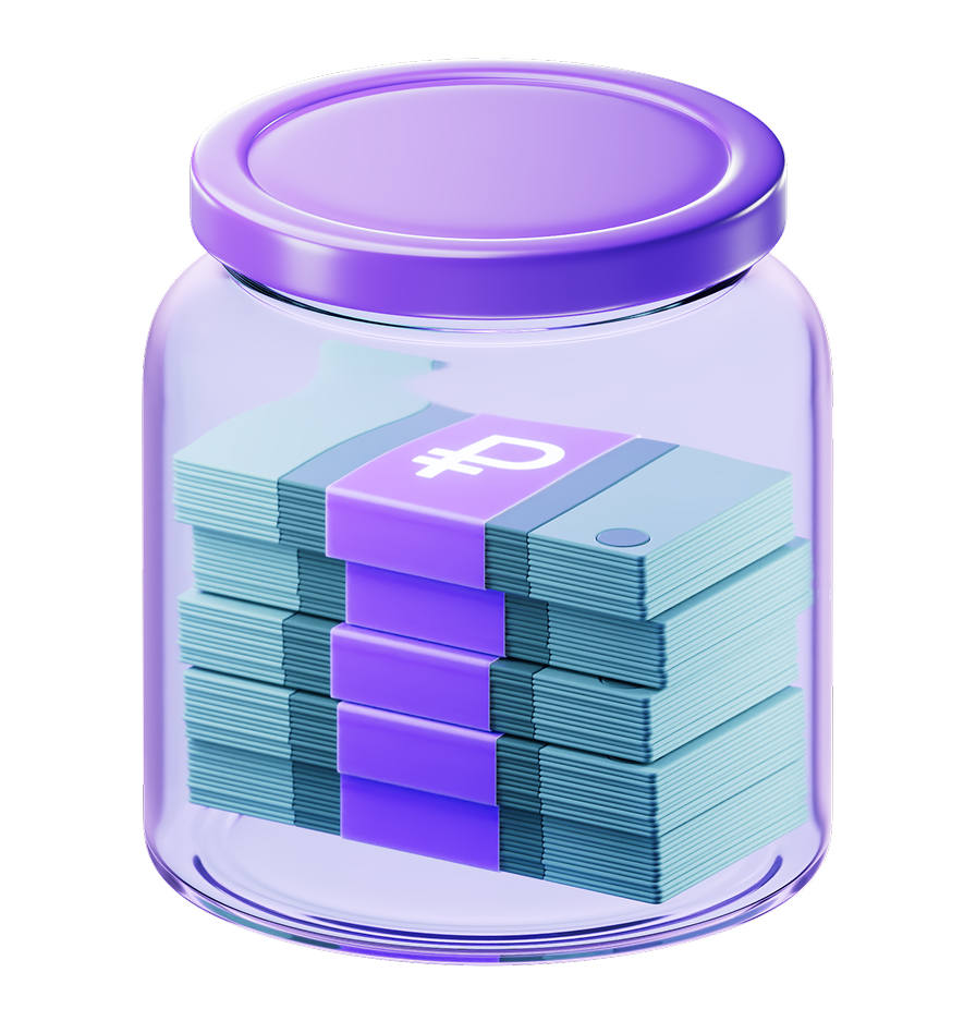 Изображение копилки в виде банки